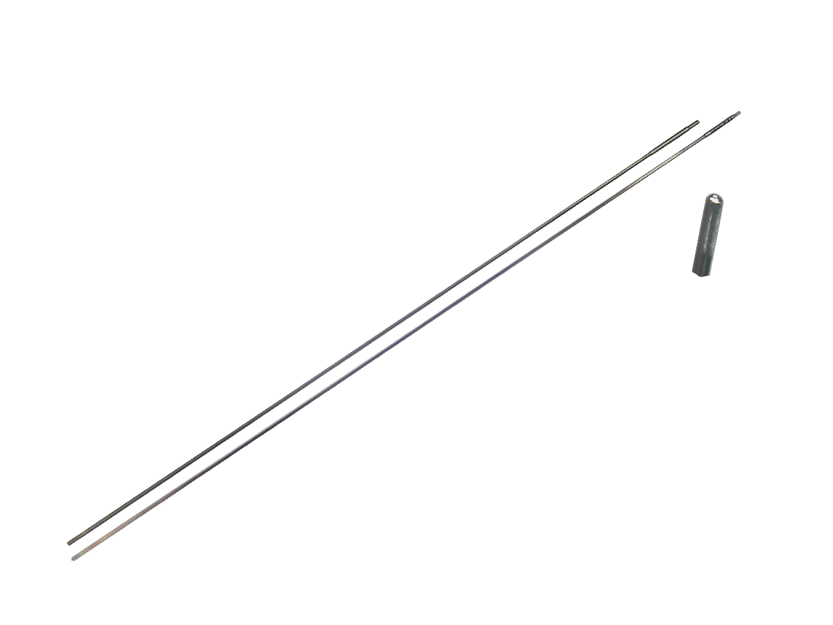 Führungsrohr für MSV 20 mm vor dem Zielpunkt