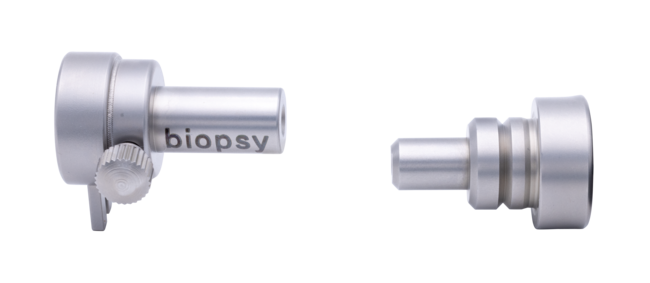 Single-Channel-Gun ID=2,5&nbsp;mm für MSV für RM Biopsie-Sonden (280&nbsp;mm)