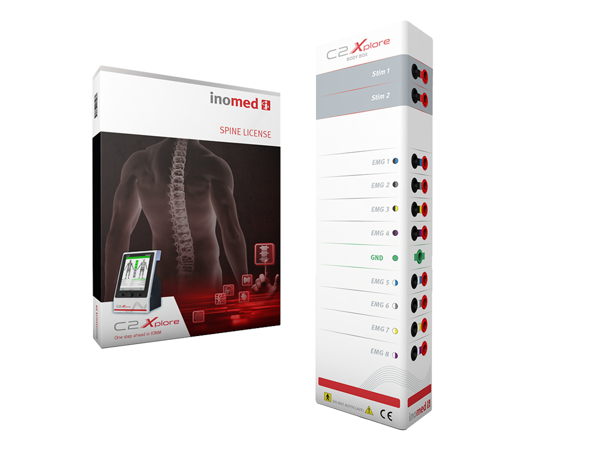 Applikationspaket Spine für C2 Xplore 