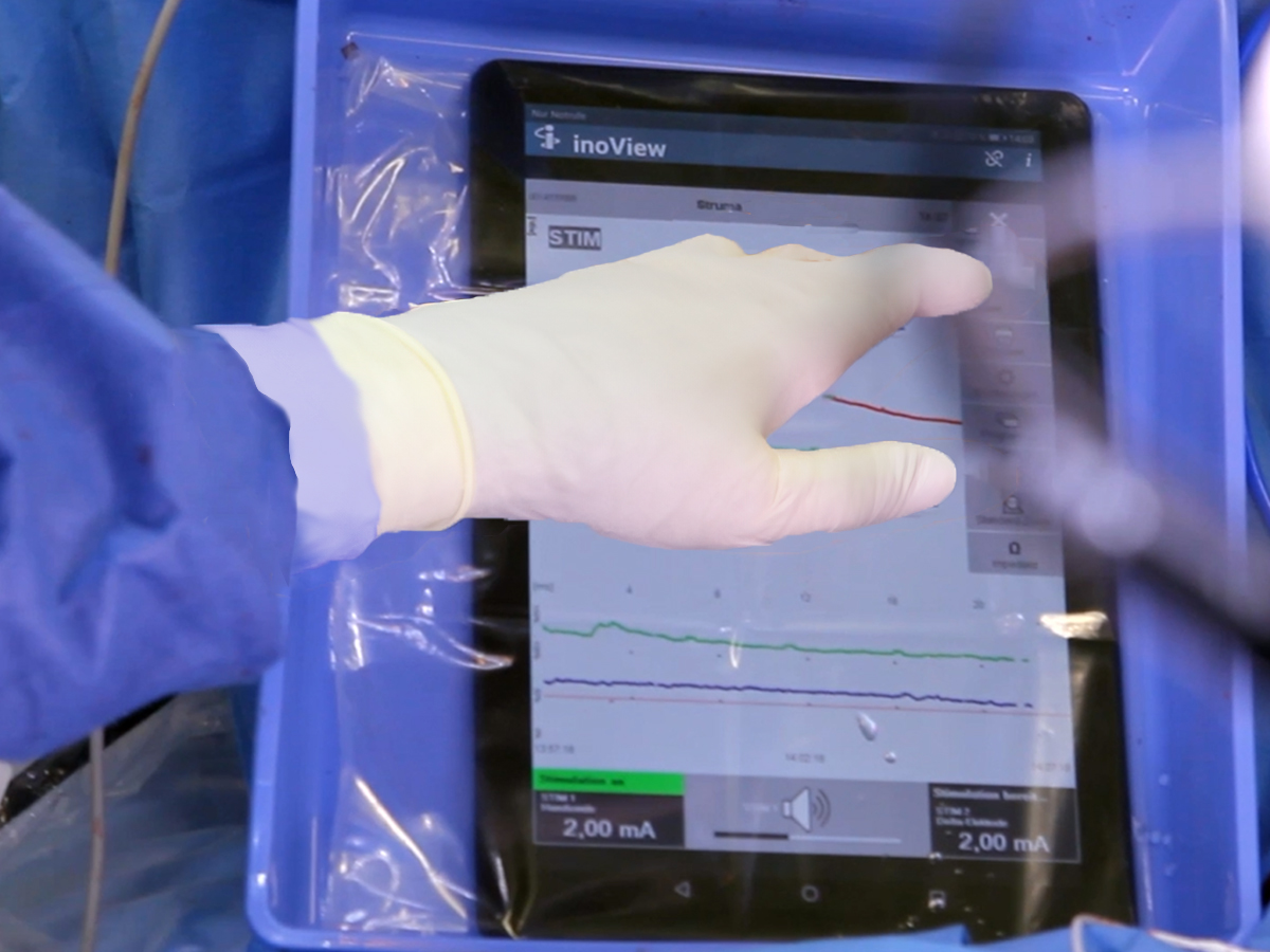 Photo: inoView in use Photo: inoView in use