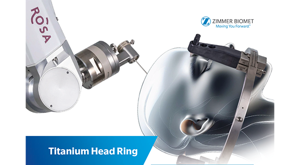 Abbildung: ROSA ONE® Brain mit Kopfringeinheit