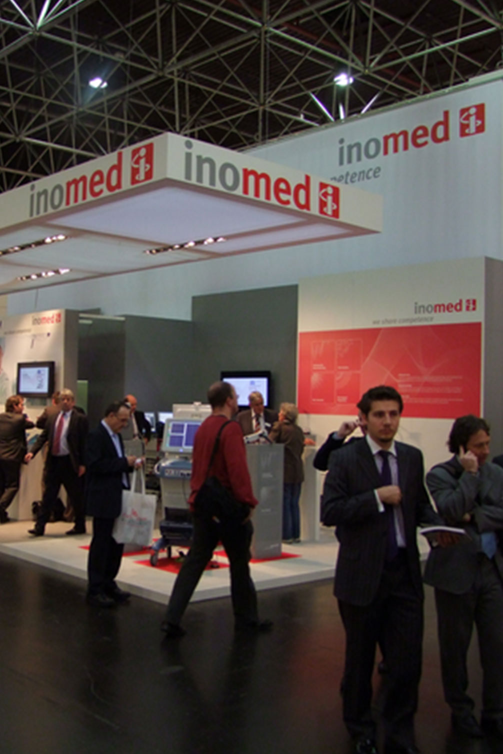 Photo: inomed congress booth MEDICA