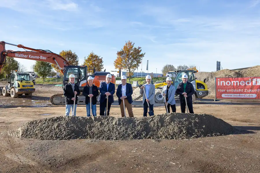 Spatenstich für zukunftsweisenden Neubau bei inomed Link: Pressemitteilung