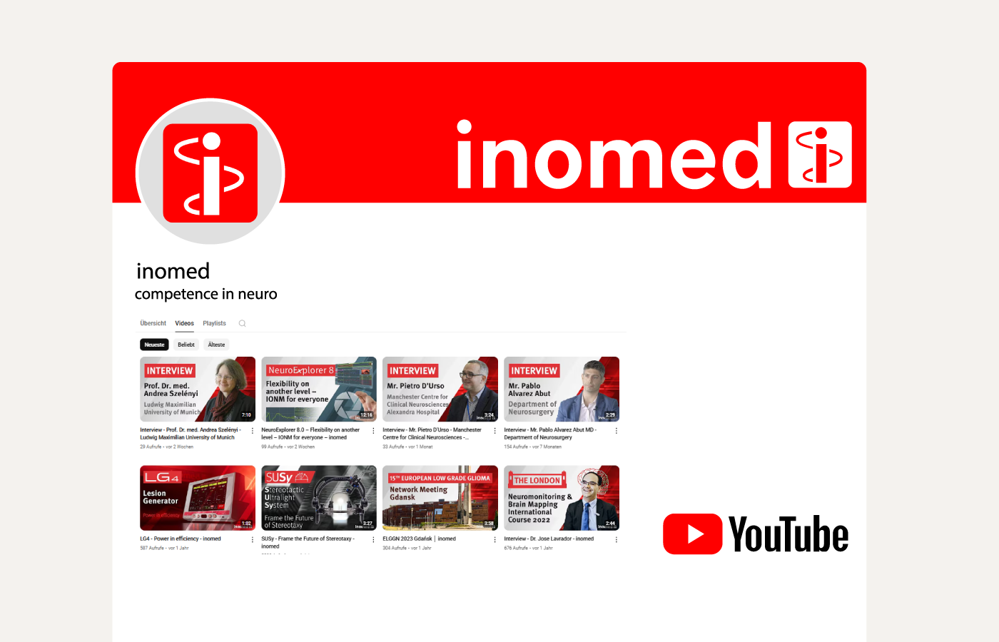 Link: YouTube channel
