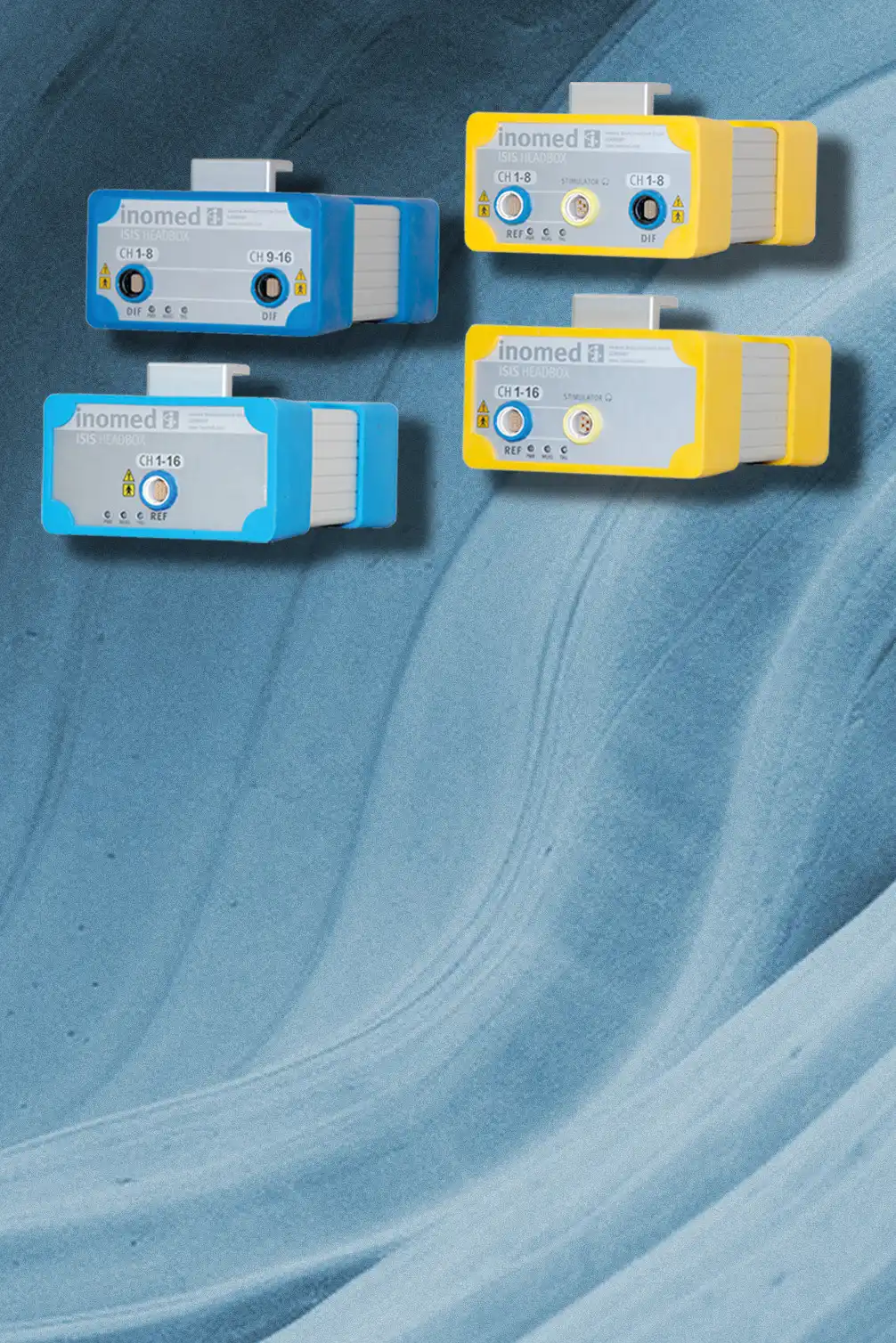 Photo: Headboxes of the ISIS IOM Systems